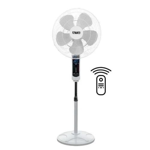 Stand Fan With Remote Control 18 Inch White - A-C61RP5