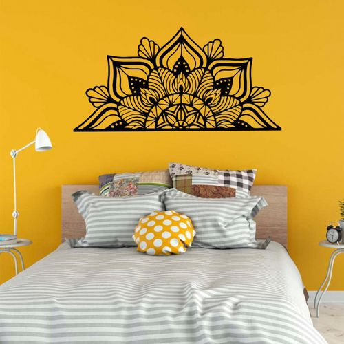 lotus flower mandala wall art