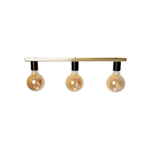 إضاءة سقف ذهبى فى أسود معدن معالج ضد الصدأ 3 لمبة 105010 سم