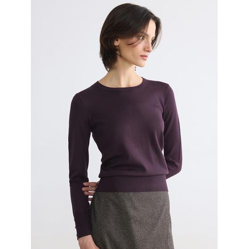 Crew Neck Women's Knitwear Sweater