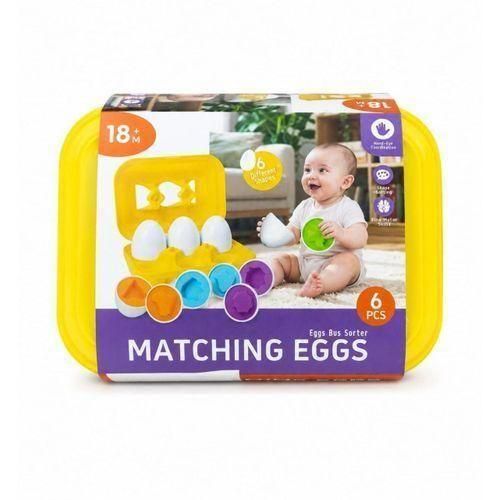 Matching Egg Toy for Kids – 6-Piece Educational Number Matching Game