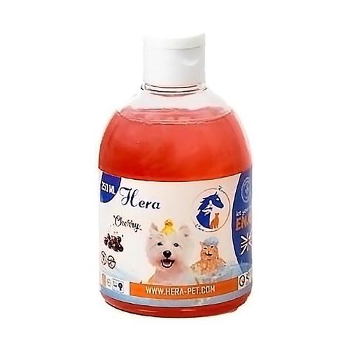 Cat & Dog Cherry Shampoo for Ticks, Fleas & Mites 250ml