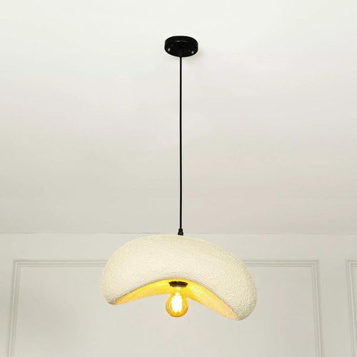 Fiberglass pendant with a contemporary design, 40 cm size (LIGHTING niche)
