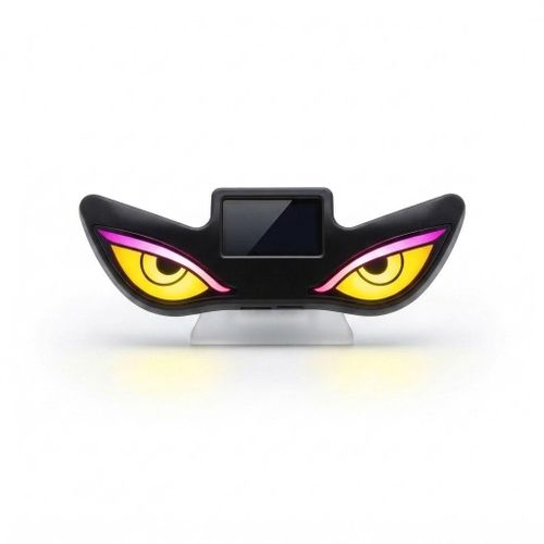 Solar Powered Evil Eye LED Car Light with Type-C Charging