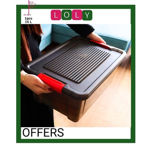 صندوق تخزين بسعة كبيرة - 16 لتر - متعدد الاستخدامات