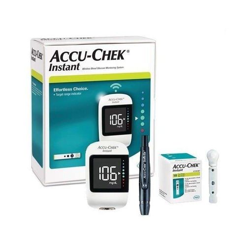 Instant Wireless Blood Glucose Meter with 60 Test Strips