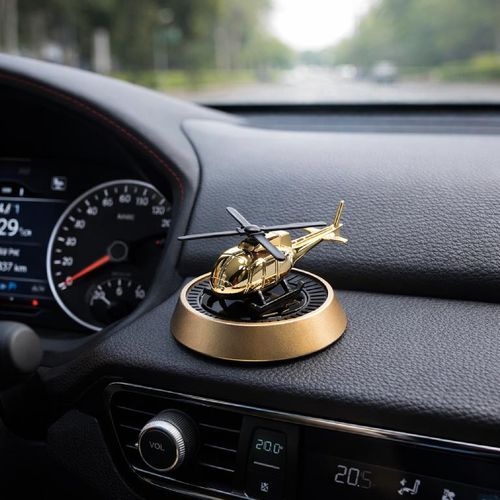 معطر سيارة شمسي بتصميم هليكوبتر – Fenmitop FM-2410 يعمل بالطاقة الشمسية