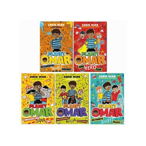 Omar's Planet Series by Zainab Mian, 5 Books