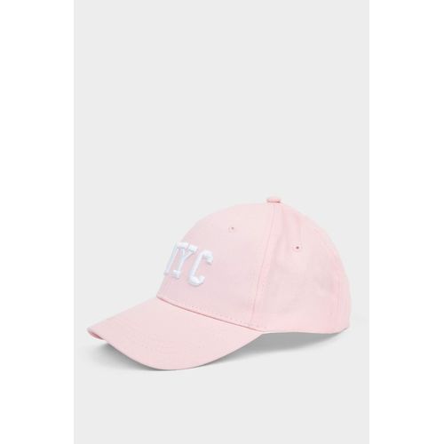 Woman Embroidered Cotton Cap