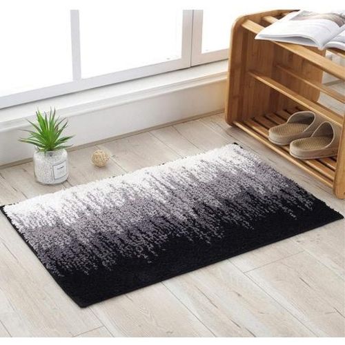 سجادة حمام من الألياف الدقيقة ناعمة عالية الامتصاص بقاعدة غير قابلة للانزلاق – 80*50 سم