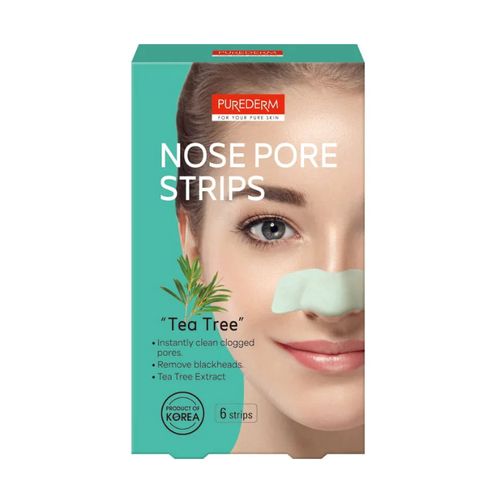 Tea Tree Nose Pore Strips - 6 Strips