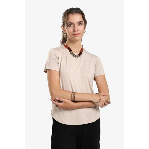 Asymmetrical Hem Basic Top