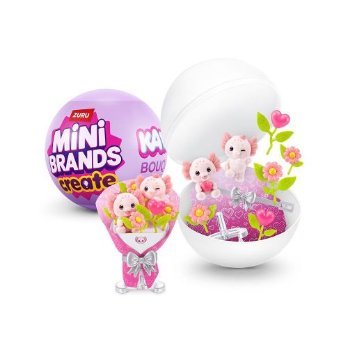 Zuru – Mini Brands Create – Kawaii Bouquets Capsule Series 1 (One Random Piece) (CDU25PCS)