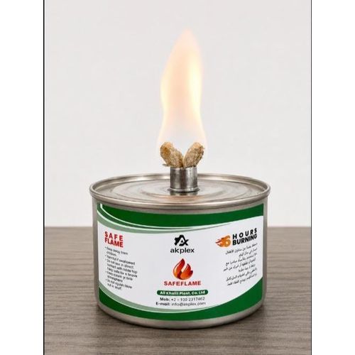 Safe Flame 12 Pack 6 Hour Chafing Fuel - Food Warmer for Chafing Dish Buffet Set - Reusable Liquid Safe Fuel With Wick & Lid Opener