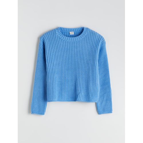 Crew Neck Girl's Knitwear Sweater