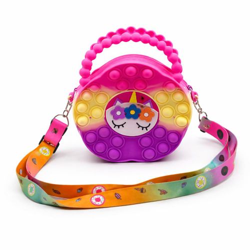 A very beautiful and elegant small silicone wallet for girls