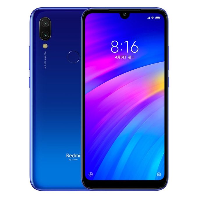 XIAOMI Redmi 7 - 6.26-inch 32GB/3GB Dual SIM 4G Mobile Phone - Comet Blue