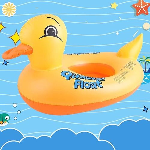 Inflatable Swimming for Children - Cute Duck Swimming Pool Floats Water Fun Pool Floaties for Kids Baby Swimming Pool Floats Seats Beach Toy for Summer