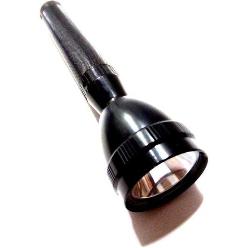 Long-range flashlight, all metal