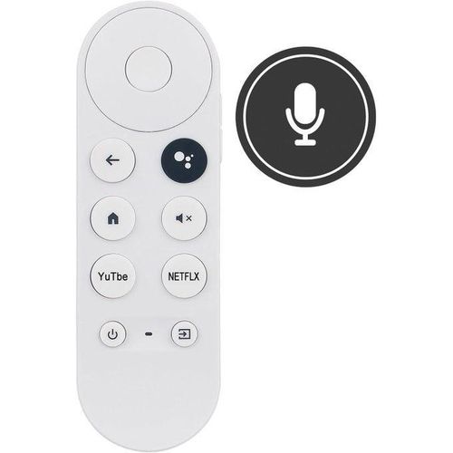Remote for Google Chromecast 4k Snow/HD TV, with Voice function for G9N9N, GA01409-US, GA01920-US, GA01919-US, GA01923-US, GA02463