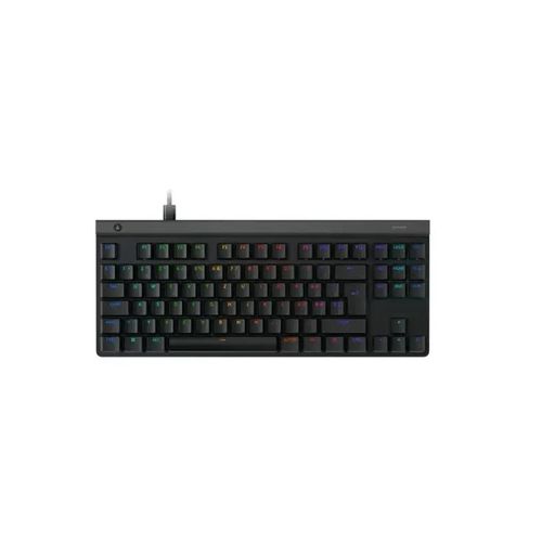 G515 TKL Wired Low Profile Gaming Keyboard, Fully Customizable RGB, Double-Shot PBT Keycaps, Tactile/Brown Switches - Black
