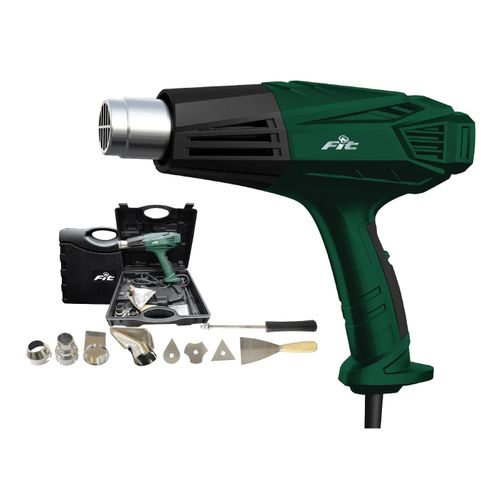 Heat Gun 2000W 2 Speed with Plastic Case and 9 Piece Accessories