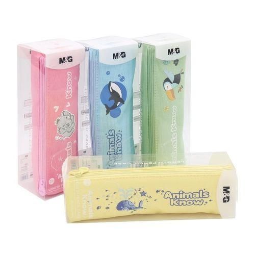 Chenguang Cloth Pencil Case Soft Animals 1pocket - 1pcs - No:APB932CE