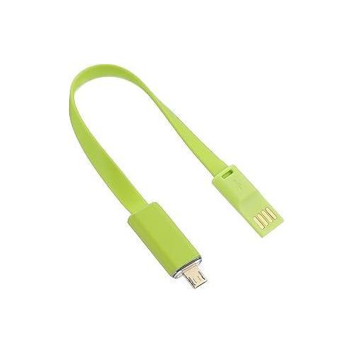 Keendex 3040 Micro to USB Cable - Multi Color, 10cm (Smartphone, Power Bank, Music Player)