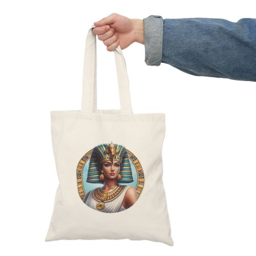 توتي باج مصر والفراعنة - شنطة قماش دك ثقيل Ancient Egypt Tote Bag