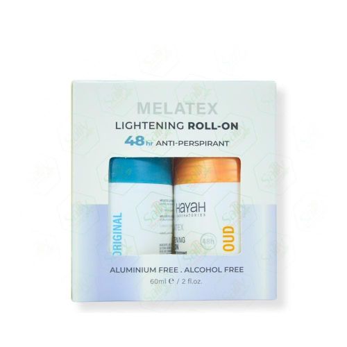 Melatex Deodorant Lightening Roll On 60 ml (Oud + Original)