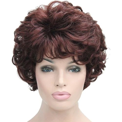 Synthetic Short Curly Hair Wig For Women