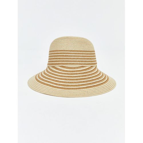 Striped Women's Visor Hat