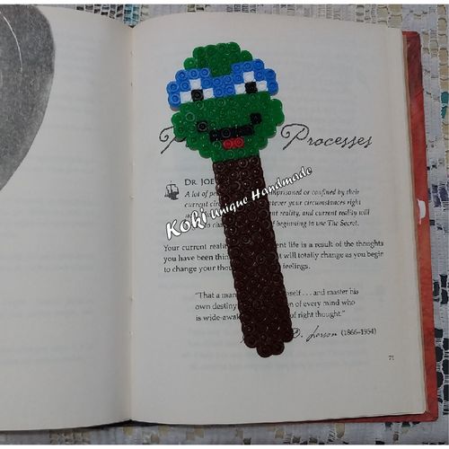 Handmade Leonardo Bookmark