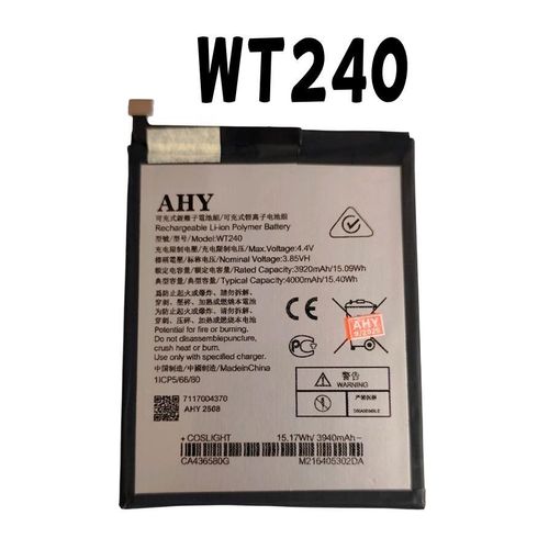 Rechargeable lithium-ion battery (WT240) - Compatible with Nokia phones such as Nokia 2.3, Nokia 2.4, Nokia 3.2, Nokia 5.3