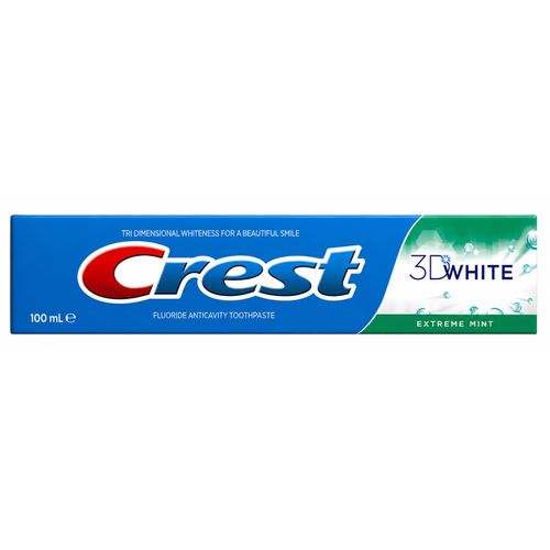 Extreme Mint Toothpaste 100ML - Intense Mint Freshness, Daily Tooth Cleaning, Fresh Breath & Complete Everyday Oral Care