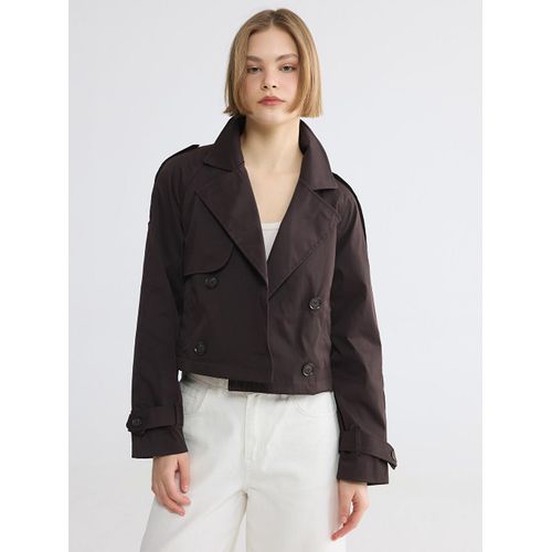 Double Breasted Women's Trench Coat