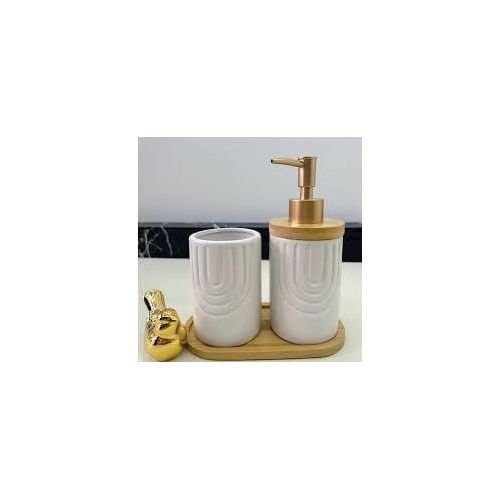 Porcelain bathroom set