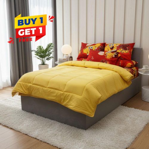 1+1 طقم لحاف قطن للأطفال متعددة الألوان 4 قطع مقاس 180 * 240 سم موديل 094