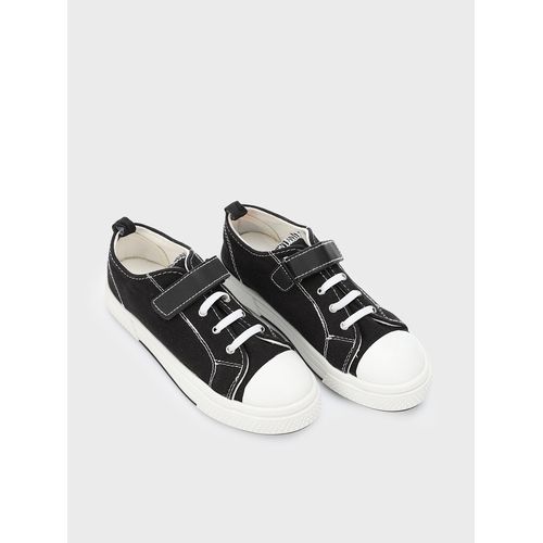 Laces & Hook-And-Loop Boy's Sneakers