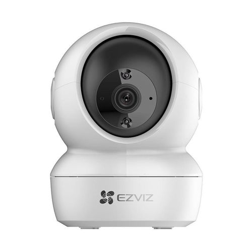 H6c Pan Tilt Smart Home WiFi Security Camera – 1080p FHD, 360° Coverage, Motion Tracking, Night Vision, Two-Way Audio (White)