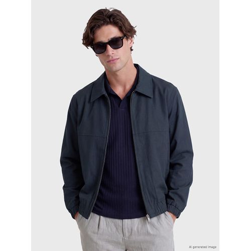 Relax Fit Shirt Collar Men's Jacket