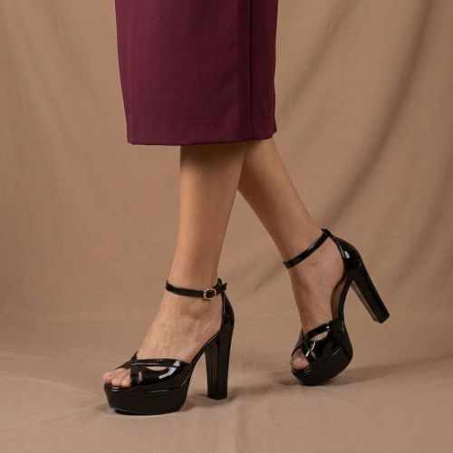 Elegant Platform Heels C-149-BLACK