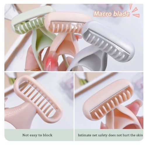 شفرة حلاقة نسائية بتصميم عملي للاستخدام اليومي