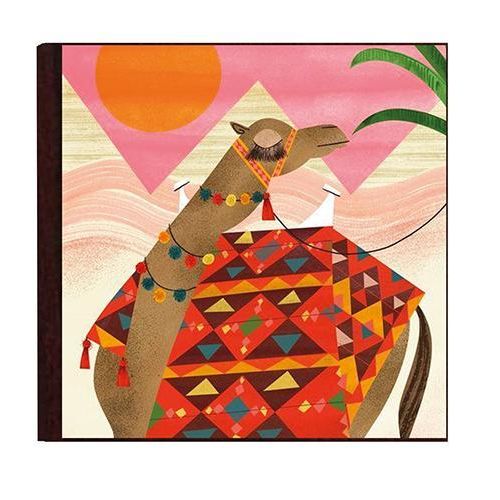 Wooden Frame (CAMEL) C wall panel with distinctive shapes to suit all tastes.SIZE(30X30X2).