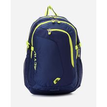 Solid Backpack - Navy Blue