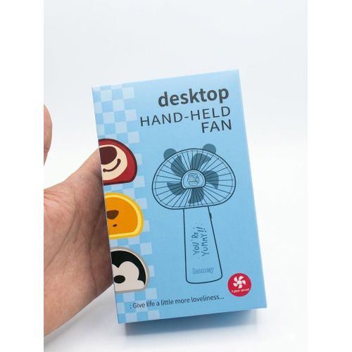 Disney Minnie Mouse Handheld & Desktop Portable Fan with Stand