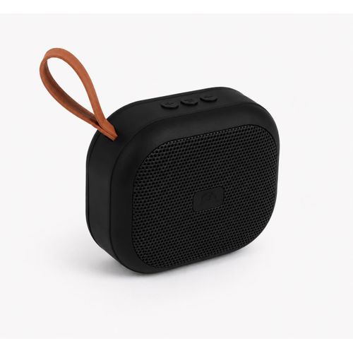 The HR-335 portable speaker features a stylish design, powerful bass and clear sound, USB and TF ports, and an 800mAh battery, making it ideal for travel and outdoor events.