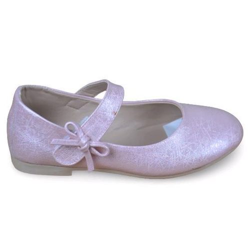 Girls Vernet Leather Velcro Flat Shoes