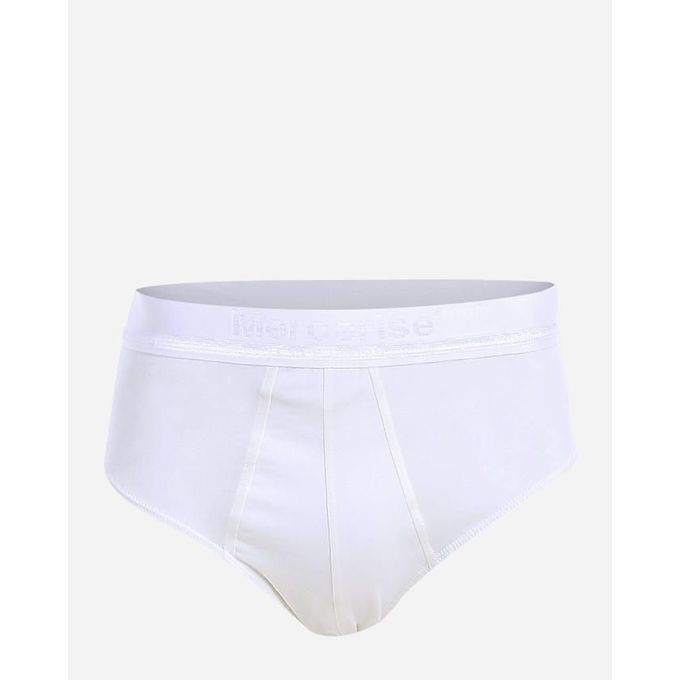 Buy Cottonil Bikini Mercerise' Underwear - White in Egypt