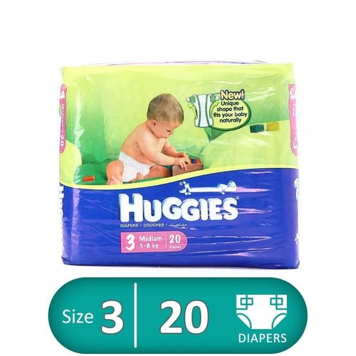 Baby Diapers – Size 3 – 20 Pcs - (151)